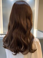 ジーナ 船橋(Zina)&nbsp;大人かわいい20代30代40代小顔ショコラベージュ１Zina船橋