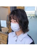 @ボブウルフパーマ