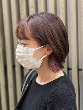 クロエ バイ ラヴィズム 小針店(CLOE by LUVISM) くびれボブ＋インナーカラー