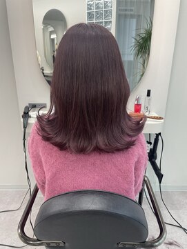 リッカ(LICCA) 【LICCA 伊崎優李】ピンクラベンダー/韓国ヘア/レイヤーカット