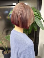 アンバー(UMBER)&nbsp;ピンクベージュ　裾カラー