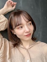 アンガーデン(Une GARDEN)&nbsp;外ハネボブ/ウルフ/ボブレイヤー/イメチェン/美髪/前髪カタログ