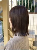 伸ばしかけ/パラパラ質感/伸ばしかけミディアム