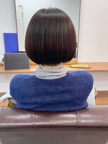 ランプ(Lamp) 【白髪染め可】ボブショート ビフォアー&アフター/白髪ぼかし