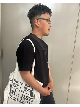 バズ ビー(BUZZ Bee) 梅田　メンズカット×コットンパーマ asa