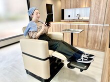 くつろげるソファーチェアー