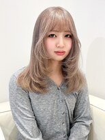 ベレーザ 渋谷(BELEZA)&nbsp;9957秋色オリーブベージュ髪質改善ショコラブラウンストレート