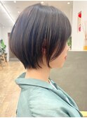 【Say.福岡】ショートボブ×オリーブブラウン×20代30代40代50代