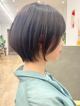 セイドット フクオカ(Say.FUKUOKA) 【Say.福岡】ショートボブ×オリーブブラウン×20代30代40代50代