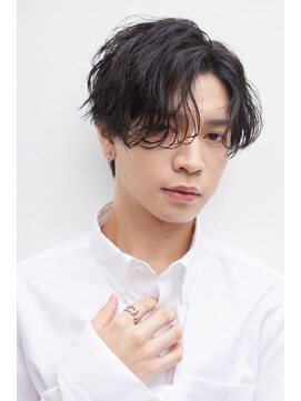 メンズ サロン ドット トウキョウ 町田店(men's salon dot. tokyo) センターパート×ソフトツイスパ