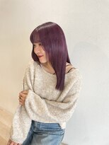 ゲリール ヘア プラス ケア(guerir hair+care) 【guerir hair + care】ボルドー×ラベンダー
