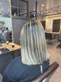 アグ ヘアー フィオ 南浦和店(Agu hair fio)&nbsp;バレイヤージュ！コントラストに仕上げた人気グレージュスタイル