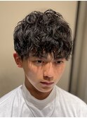 メンズスパイラルパーマ