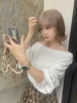 ソル 栄矢場町(SOL) ミルクティーベージュ/ミルクティーグレージュ/名古屋美容院