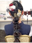 成人式ヘアセット