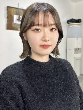 ビューナゴヤ 名駅(VIEW NAGOYA) 前髪カタログ/イメチェンスタイル／ウェーブパーマ/こなれミディ