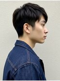 刈り上げナチュラルツーブロックハンサムショートモテ髪