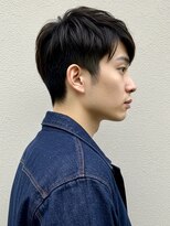 スー(suu)&nbsp;刈り上げナチュラルツーブロックハンサムショートモテ髪