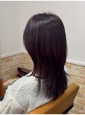 ブリーチなしカラー×ラベンダーグレージュ【カミケン黒岩店】