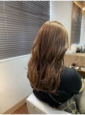 ブリーチ明るめベージュカラー