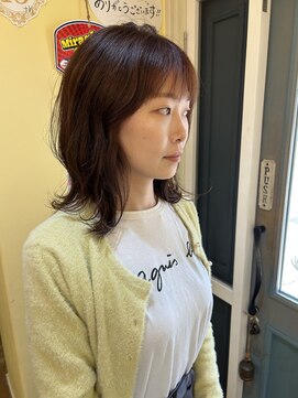 ヘアーデザイン モモ(Hair Design MoMO) この春人気のピレンジカラー♪