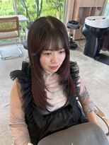 アンドシー(and c) レイヤー ワインレッド yume