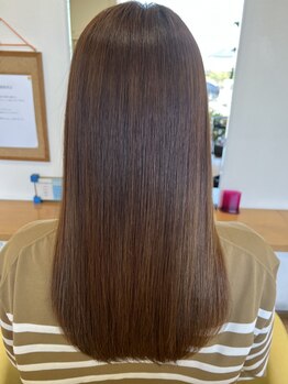 当店こだわりのカラーとトリートメントで潤い溢れる髪に♪髪のダメージが気になる方は【美美】にお任せ＊