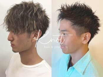 ノット 成田公津の杜(Knot)の写真/ON/OFFキマるMen's style◎再現性の高いメンズカットとヘッドスパ*[成田公津の杜駅/MEN'S/メンズカット]
