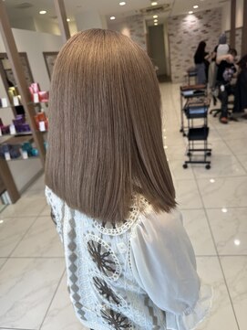 ブロンドミルクティーベージュ！