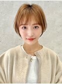 【coall表参道】ショート ボブ 丸み 可愛い 趙