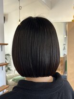 ディッセンバー 伊勢崎(December) 切りっぱなしボブ/ミニボブ/丸くないボブ/ヘーゼルベージュ