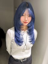 キオク(KIOX)&nbsp;ブルーカラー/縮毛ブリーチ/黒染めブリーチ/ブリーチ/名古屋/栄