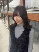 エムサロン 前橋川原(emusalon)&nbsp;【kaho】切りっぱなし/レイヤー/耳掛け