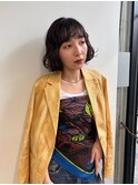 ボブミディアムパーマ