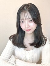 ザブックハンドサロン(The book hand salon)&nbsp;グレージュ×セミロング