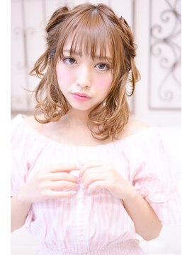 メイズ(MAZE) 【メイズ東中野・鍛原志行】ハートの編み込みツインテール