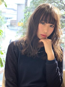 エムスラッシュ センター南(M.SLASH) ■M.SLASH・5★■フリンジバングのガーリーロング
