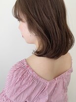 トリート 浦安店(TREAT)&nbsp;ボブ×ピンクベージュ_TREAT浦安