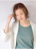 【セロ姫路】外ハネボブにハイライト&ウエットスタイリング