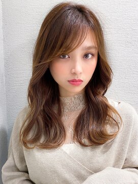 ラルユー 金山(LallYou) ラベンダーカラー/前髪/イヤリングカラー/ヨシンモリ