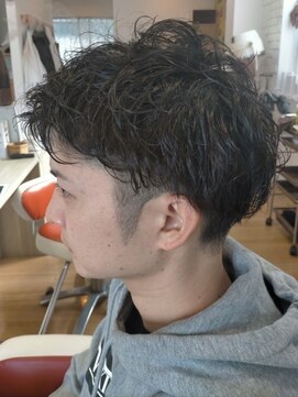 エス ハート オブ ヘアー 名東店(Heart of HAIR) 【ES名東店 川原】 Men's Style #05 ツーブロック刈り上げ