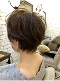 〈キシタクヘアー〉スッキリ大人カジュアル×グレージュカラー