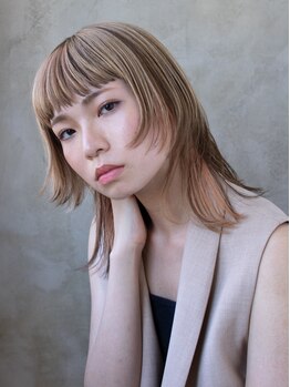 ジェーン(JANE)の写真/【北浜駅徒歩１分】デザインカラーはお任せ☆極上の発色と手触り、艶感まであなたの理想のスタイルに♪