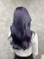 ティアム 渋谷店(Tiam shibuya) パープルカラー/韓国ヘア/ケアブリーチ/ダブルカラー/渋谷