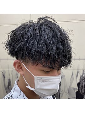 ウェーブ(WAVE) ショートマッシュツイストスパイラル/メンズパーマ/メンズカット