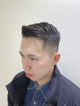 ヒロギンザ 新橋店(HIRO GINZA) ナチュラルフェードカット