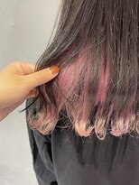 アース 高円寺店(HAIR & MAKE EARTH)&nbsp;インナーにホワイトピンク♪