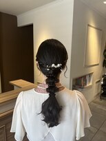 ヘアースタジオ エフ(Hair studio f) 編み下ろしアレンジ