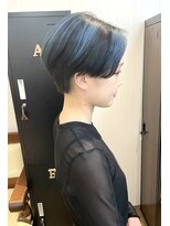 ギフト ヘアー サロン(gift hair salon) 【ブルーハイライト】原口健伸