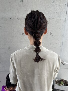 アチーブ ヘア デザイン(achieve hair design) 753ママヘアセット 大人上品スタイル結婚式 お呼ばれ 二次会